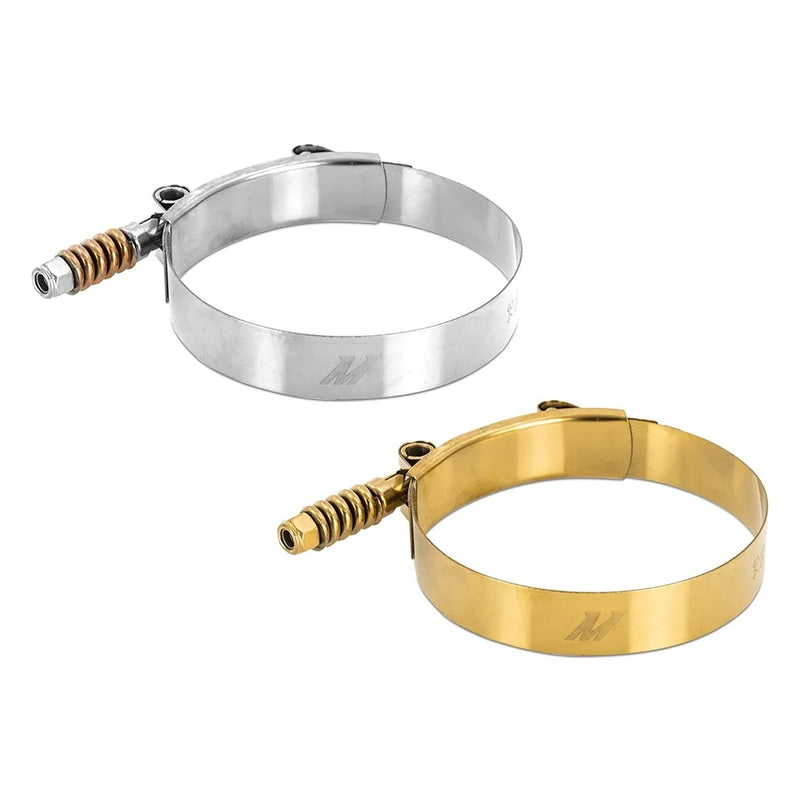 Mishimoto Stainless Steel Constant Tension T-Bolt Clamp - 4.09" - 4.41" - 104mm - 112mm