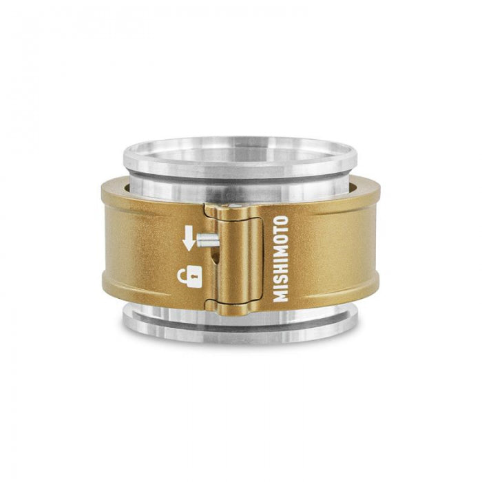 Mishimoto Quick Release Clamp Assembly - 63.5mm - Gold