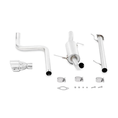 Mishimoto Cat-Back Exhaust (Fiesta ST 2014+) Resonated, Polished Tips — fits Ford Fiesta