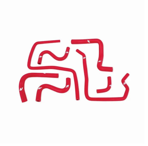Mishimoto Silicone Ancillary Hoses (WRX/STi 06-07) Red — fits Subaru STI