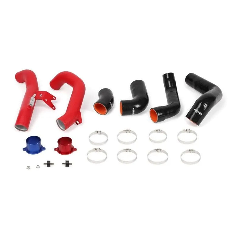 Mishimoto Intercooler Pipe Kit (Civic 1.5T 2016+) Wrinkle Red Piping — fits Honda Civic