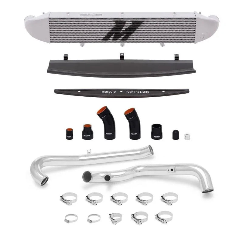 Mishimoto Performance Intercooler Kit (Fiesta ST 2014+) Silver Cooler, Silver Pipes — fits Ford Fiesta