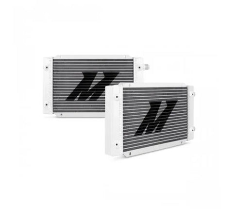Mishimoto 19-Row Dual Pass Oil Cooler - Silver