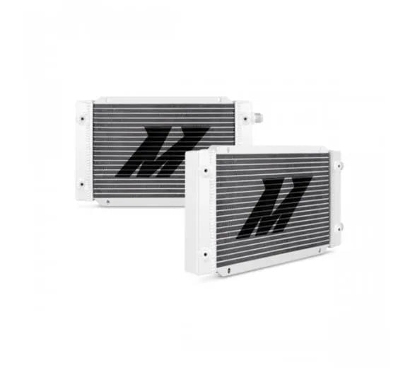 Mishimoto 19-Row Dual Pass Oil Cooler - Silver