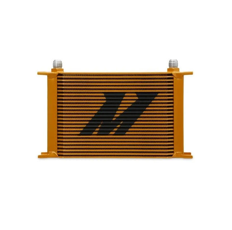 Mishimoto Universal 25-Row Oil Cooler - Gold