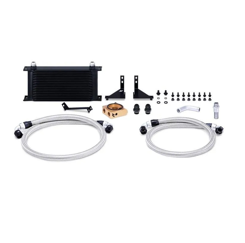 Mishimoto Oil Cooler Kit (Fiesta ST 14-19) Black, Thermostatic — fits Ford Fiesta