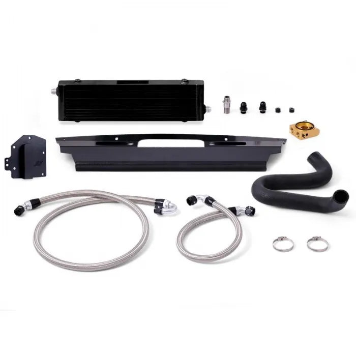 Mishimoto Oil Cooler Kit - Black (Mustang GT 15-17)