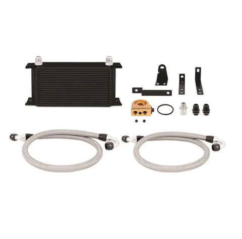 Mishimoto Oil Cooler Kit (Honda S2000) Black, Thermostatic