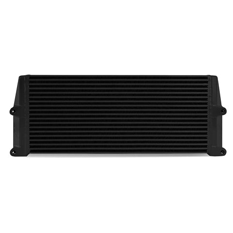 Mishimoto Universal Heavy-Duty Bar-and-Plate Oil Cooler, 17" Core, Same-Side Outlets - Black