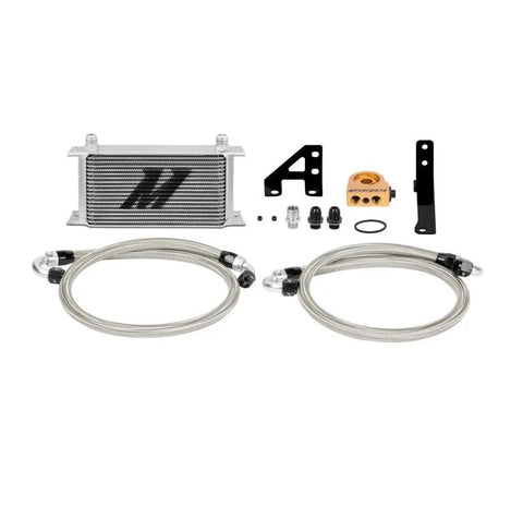 Mishimoto Oil Cooler Kit (STi 2015-21) Silver, Thermostatic