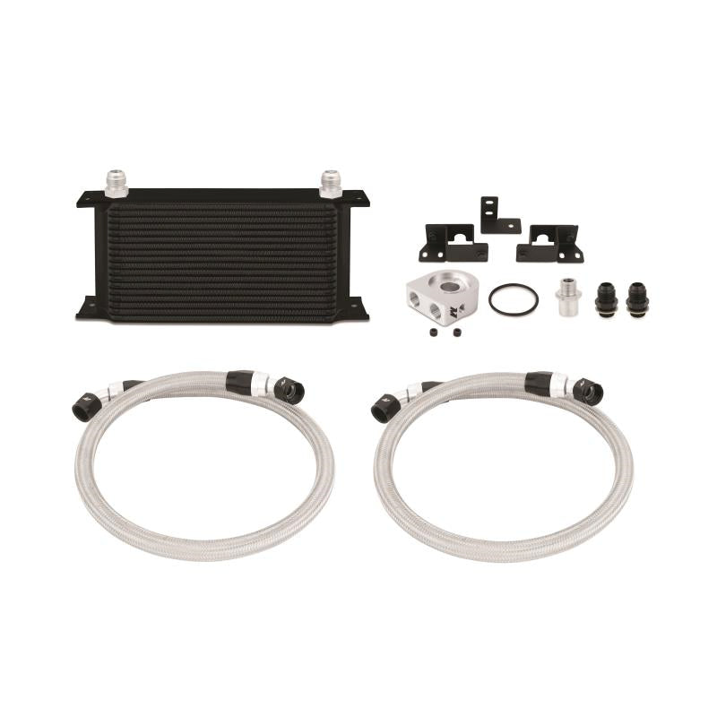 Mishimoto Oil Cooler Kit (Wrangler JK 2007-2011) - Black