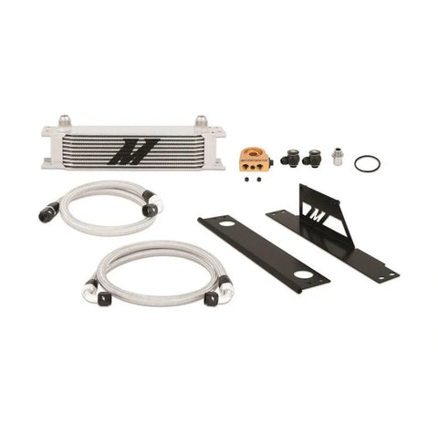 Mishimoto Oil Cooler Kit (WRX/STi 01-05) Silver, Thermostatic