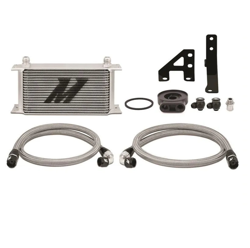 Mishimoto Oil Cooler Kit (WRX 15-16) Non-Thermostatic, Silver