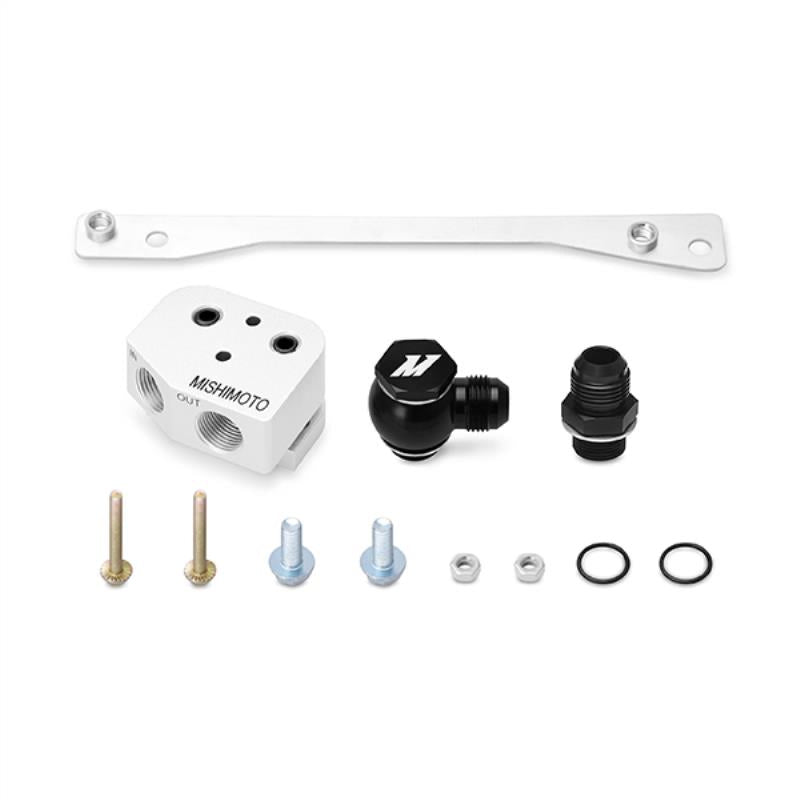 Mishimoto LS1/LS2 Front-Sump Oil Cooler Adapter — fits Pontiac Gto
