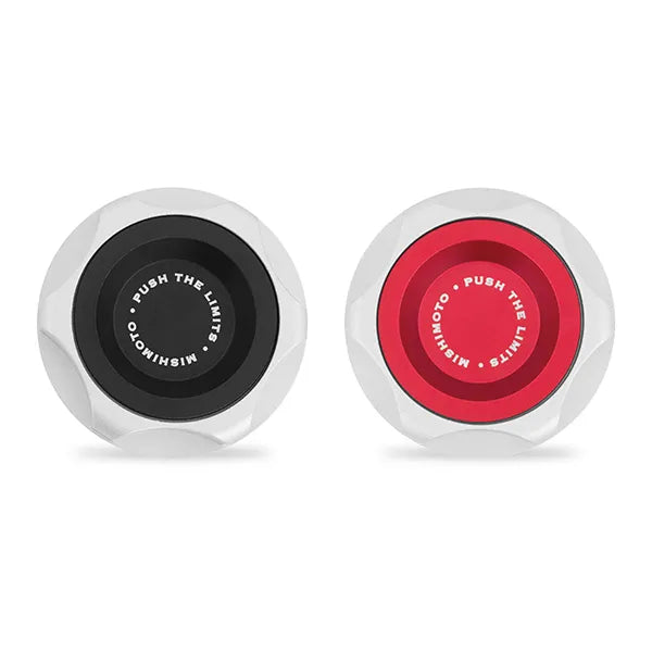 Mishimoto Oil Filler Cap - Black (Mazda) — fits Mazda RX-7 Fd Series 6