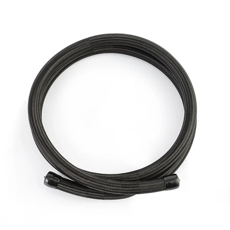 Mishimoto -6AN Braided Line - Black Nylon - 6ft
