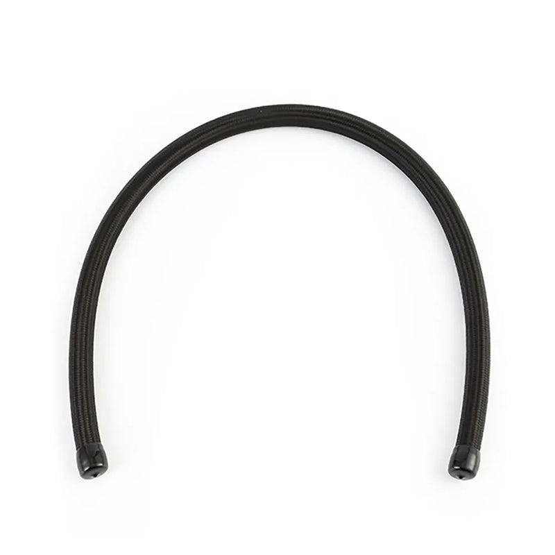 Mishimoto -8AN Braided Line - Black Nylon - 3ft