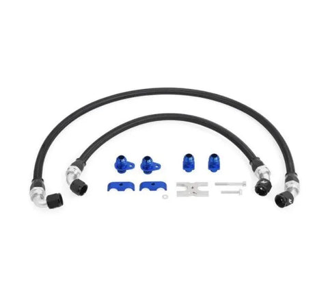 Mishimoto Nylon Braided Oil Cooler Line Kit (BMW F8X M3/M4 2015-21) — fits BMW M4 F82