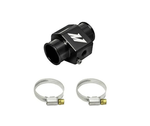 Mishimoto Water Temperature Sensor Adapter - Black - 36mm
