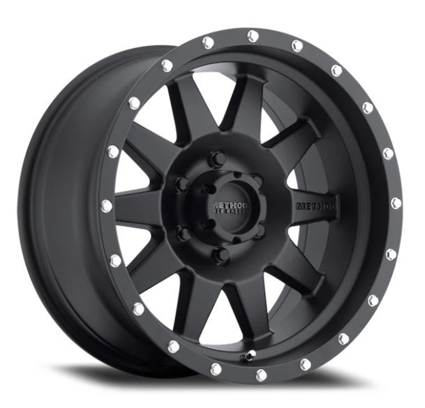 Method Race Wheels MR301 The Standard 20x9 8x165.1 18 - Matte Black