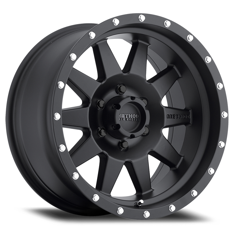 Method Race Wheels MR301 The Standard 15x7 5x139.7 -6 - Matte Black