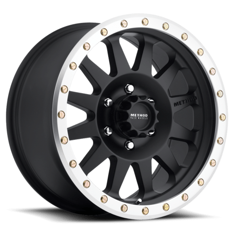 Method Race Wheels MR304 Double Standard 18x9 6x139.7 18 Matte Black - Machined Lip