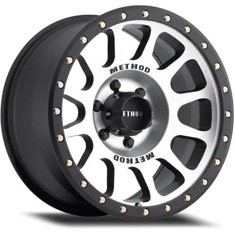 Method Race Wheels 305 NV Machined - Matte Black Lip