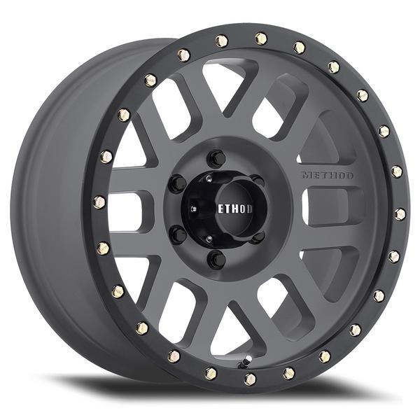 Method Race Wheels MR309 Grid 17x8.5 6x135 0 Titanium - Matte Black Lip