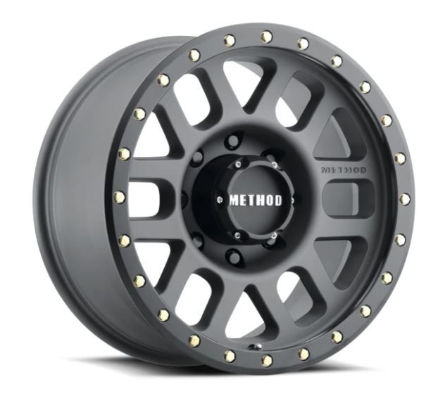 Method Race Wheels MR309 Grid 17x8.5 5x127 0 Titanium - Matte Black Lip