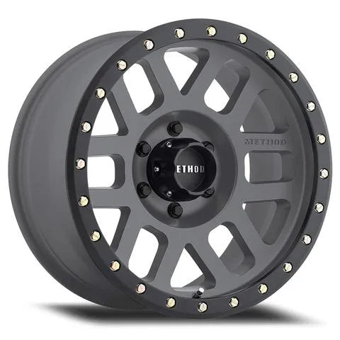 Method Race Wheels MR309 Grid 18x9 6x139.7 18 Titanium - Matte Black Lip
