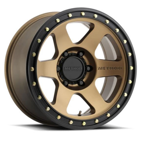 Method Race Wheels MR310 Con6 17x8.5 5x150 0 Method Bronze - Matte Black Lip