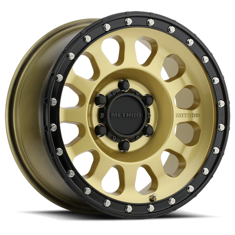 Method Race Wheels 315 - Gold Black Lip