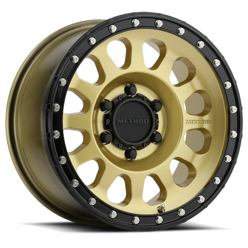 Method Race Wheels 315 - Gold Black Lip