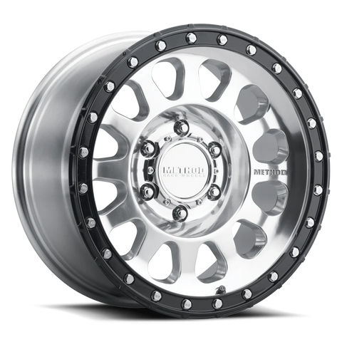 Method Race Wheels 315 Polished - Gloss Black Lip