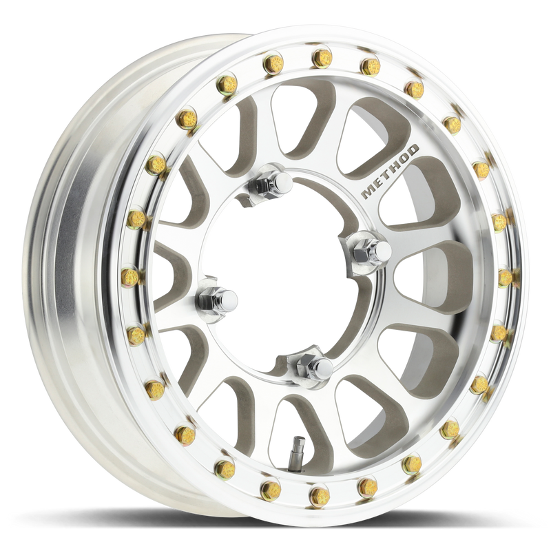 Method Race Wheels MR401-R UTV Beadlock 15x127 4x156 0 Machined - RAW