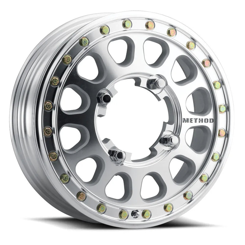 Method Race Wheels MR401-R UTV Beadlock 15x5 4x136 46 Machined - RAW