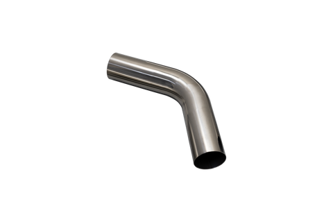 XForce 60 degree 2.5in Stainless Steel Mandrel Bend 1.5D 6in Leg - Polished