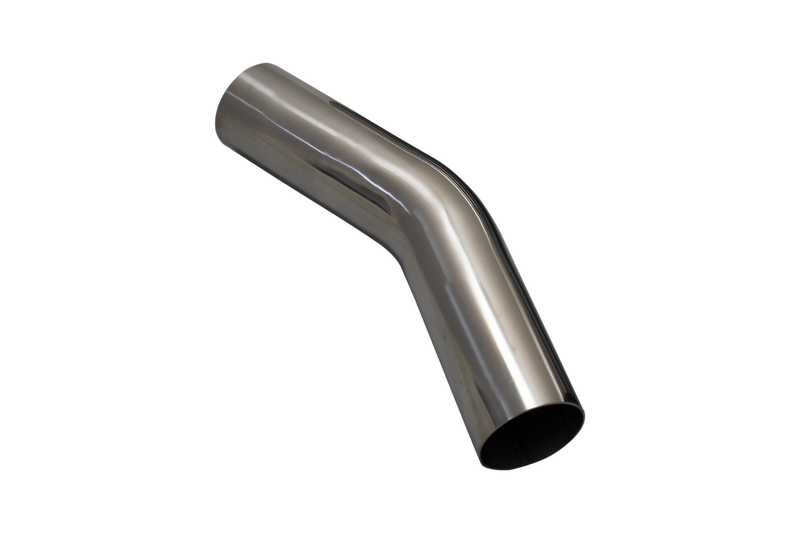 XForce 3.5in/30 Degree Mandrel Bend - 304 Stainless Steel Polished