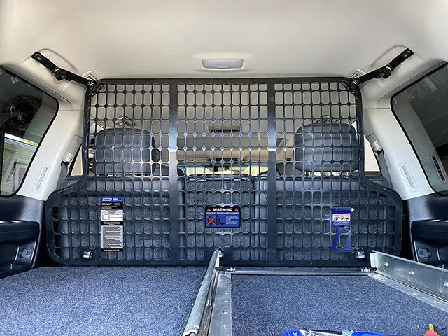 MSA 4x4 Cargo Barrier Rear Curtain Aibags (LandCruiser 200 Series 09-23)