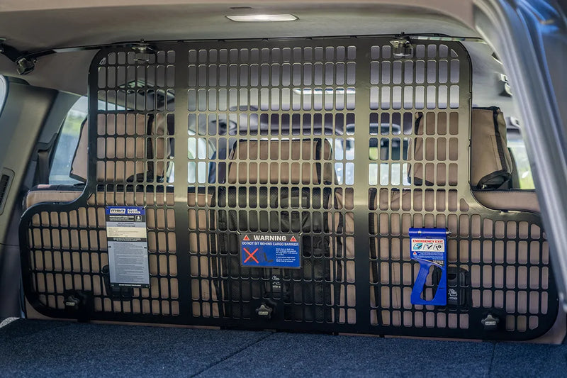MSA 4x4 Cargo Barrier No Rear Curtain Aibags (LandCruiser 300 Series 21-23)