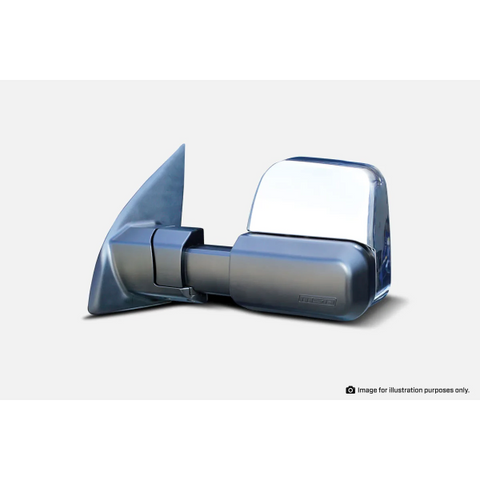 MSA 4x4 Towing Mirrors Electric Chrome (Grand Cherokee 10-21) — fits Jeep Grand Cherokee