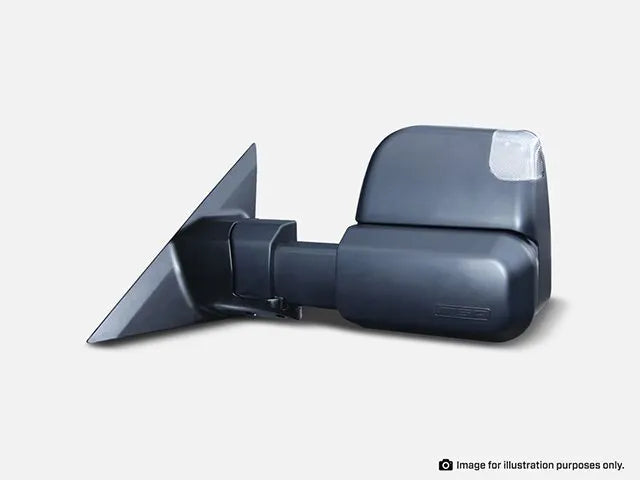 MSA 4x4 Towing Mirrors Elec Heated Indicators Blind Spot (Navara D23 20-21) — fits Nissan Navara