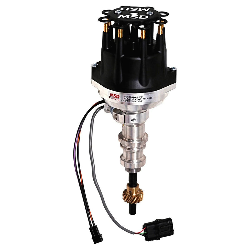 MSD Pro-Billet Cam Sync Distributor, Ford 289/302, Bronze gear