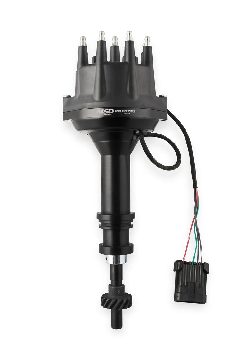 MSD 23793 Black, Ford 351C - 460 Dual Sync Distributor