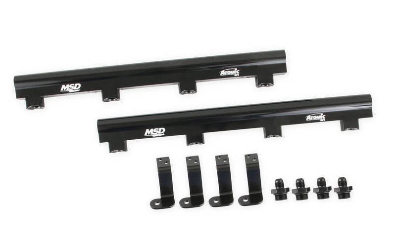 MSD 2722 Atomic EFI Billet Fuel Rails LS7 Atomic AirForce