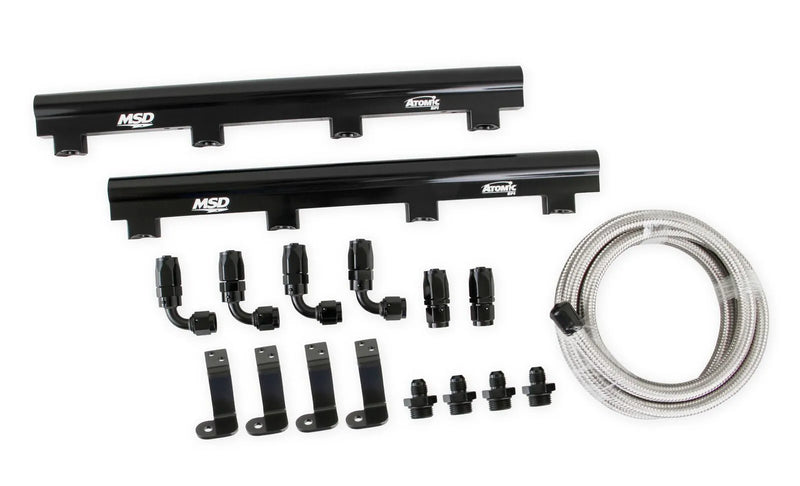 MSD 2723 Atomic EFI Billet Fuel Rails LS7 Atomic AirForce