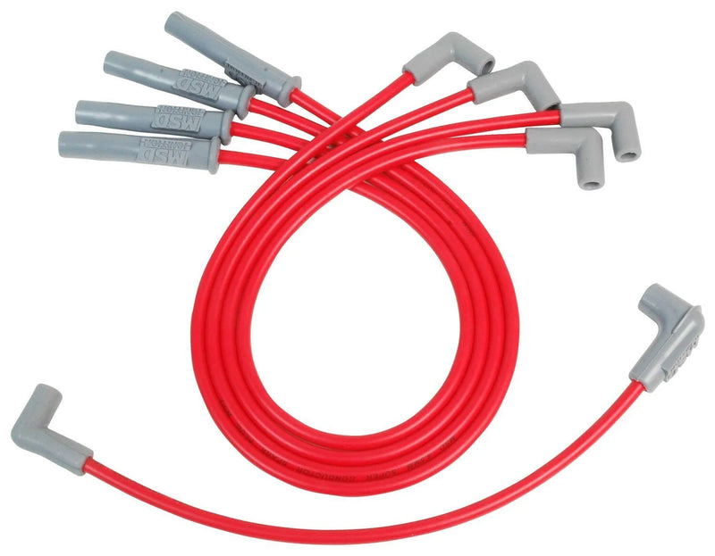 MSD 31259 Super Conductor Spark Plug Wire Set, Ford 2300