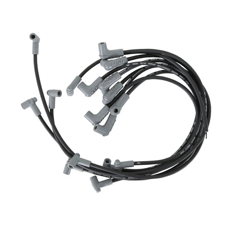 MSD Black Super Conductor Small Block Chevy, HEI For use on Chevy small block engines, HEI, Black jacket. — fits Ch...