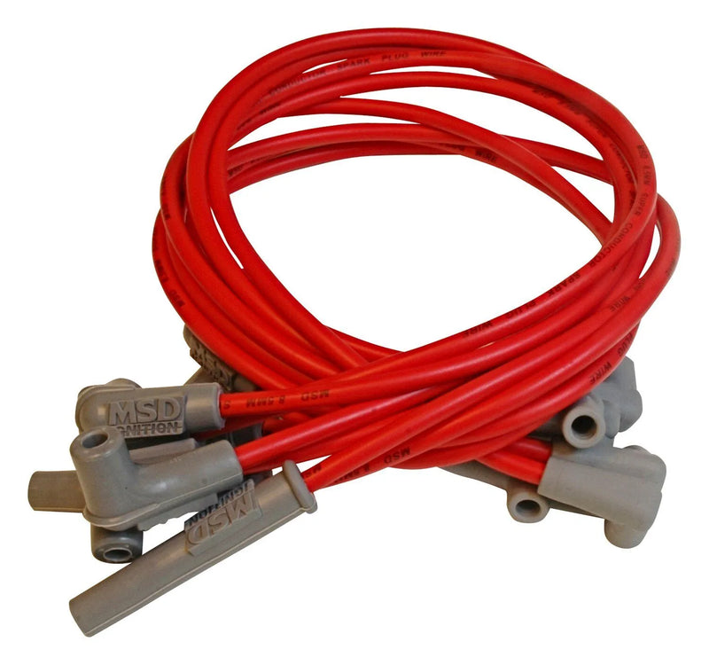MSD 31649 Super Conductor Spark Plug Wire Set, 4.3L Chevy