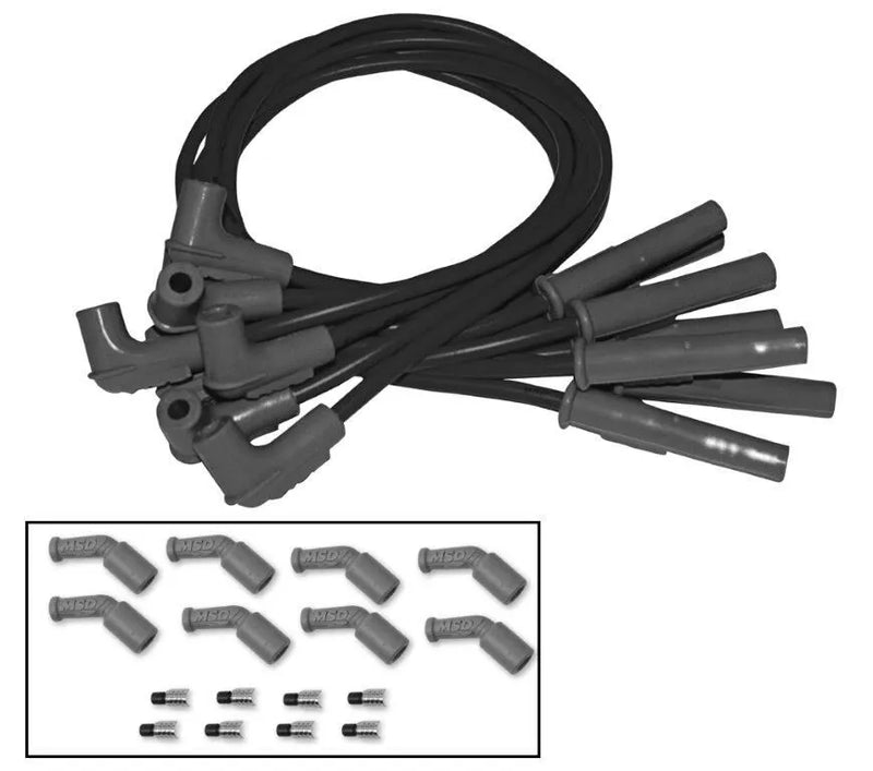 MSD Universal Super Conductor Spark Plug Wire Set LS Engines — fits Chevrolet Camaro Gen 4